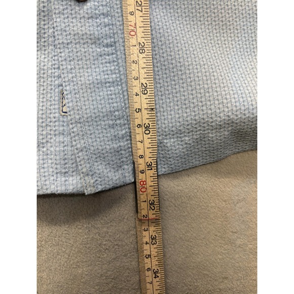 AFTCO Shirt Mens Large Fishing Button Down Let's Talk Hook Up Embroidered - Picture 7 of 11